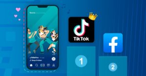 Article Blog TikTok l'application la plus téléchargée dans le monde devant Facebook