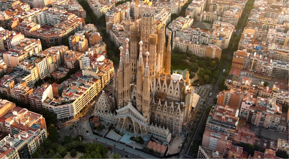 Sagrada Família au cœur de Barcelone