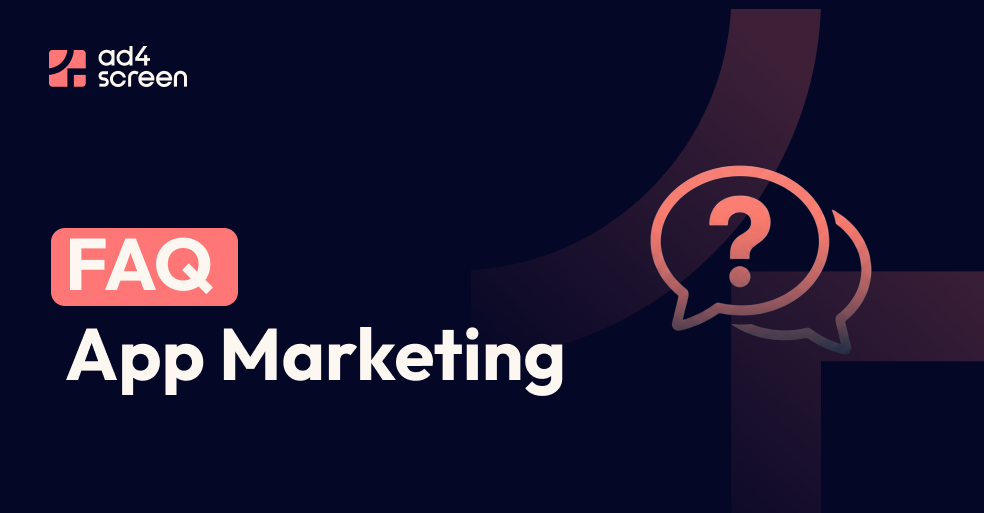 Marketing d'application, questions fréquentes.