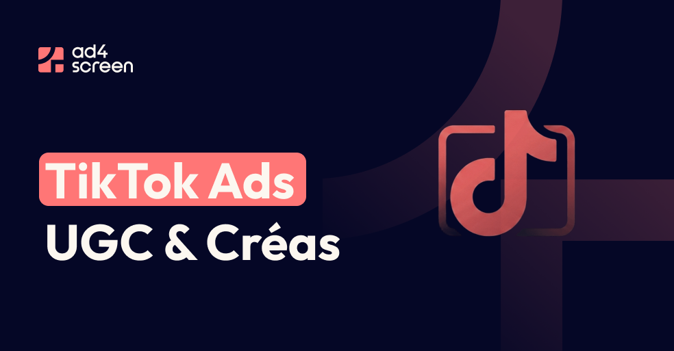 Publicité TikTok avec UGC et créations